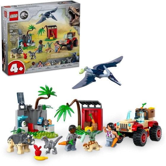 LEGO Jurassic World Baby Dinosaur Rescue Center, Building Set